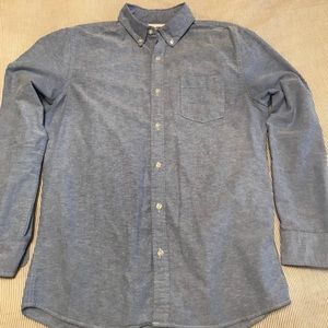 Light Blue Modern Fit Oxford